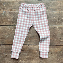 Load image into Gallery viewer, Rose Gingham Leggings
