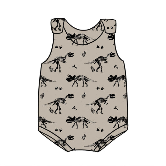 Dino Dig Child & Baby Bloomer Romper