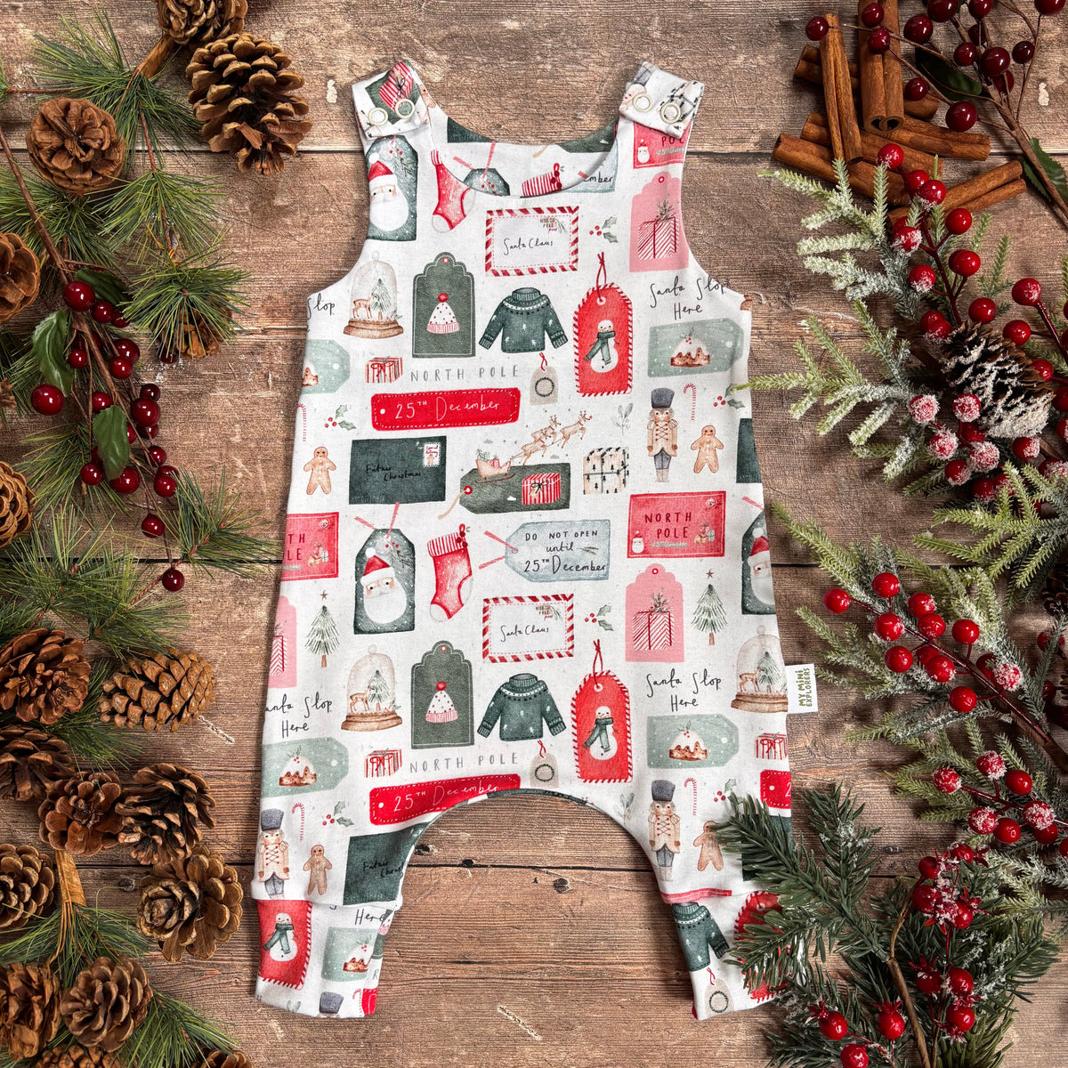 North Pole Greetings Child & Baby Full Length Romper