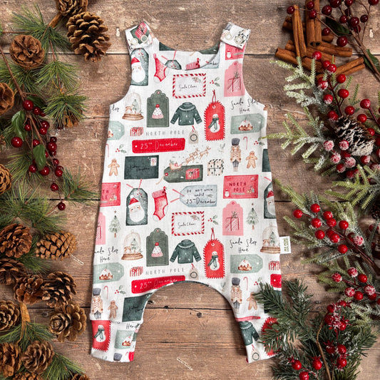North Pole Greetings Child & Baby Full Length Romper