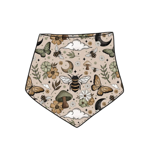 Fall Bees Baby & Toddler Dribble Bib