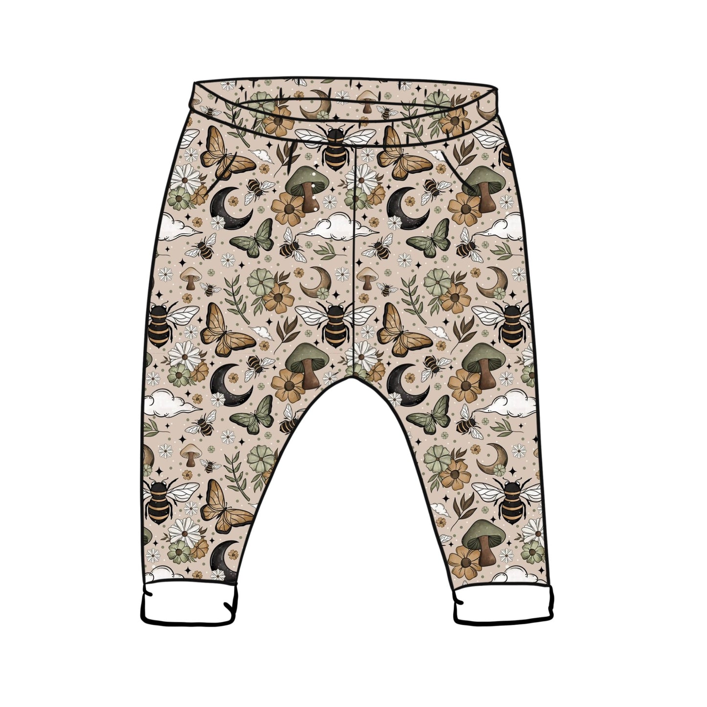Fall Bees Toddler & Child Leggings