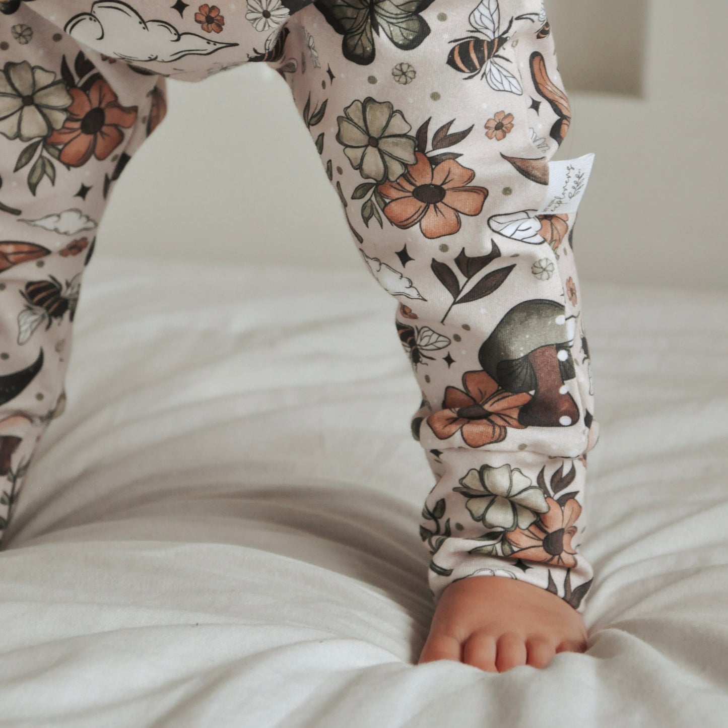 Fall Bees Child & Baby Full Length Romper