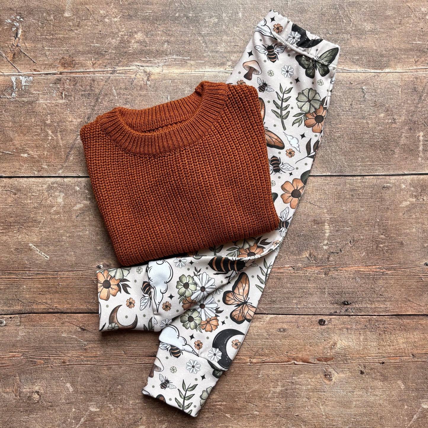 Fall Bees Toddler & Child Leggings