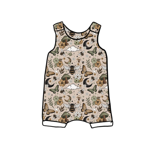 Fall Bees Child & Baby Short Romper