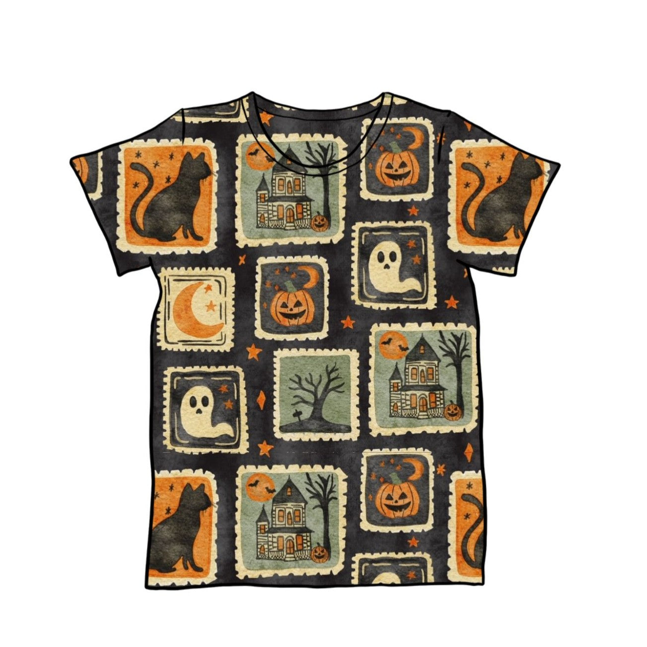 Halloween Stamps Child & Baby T-Shirt