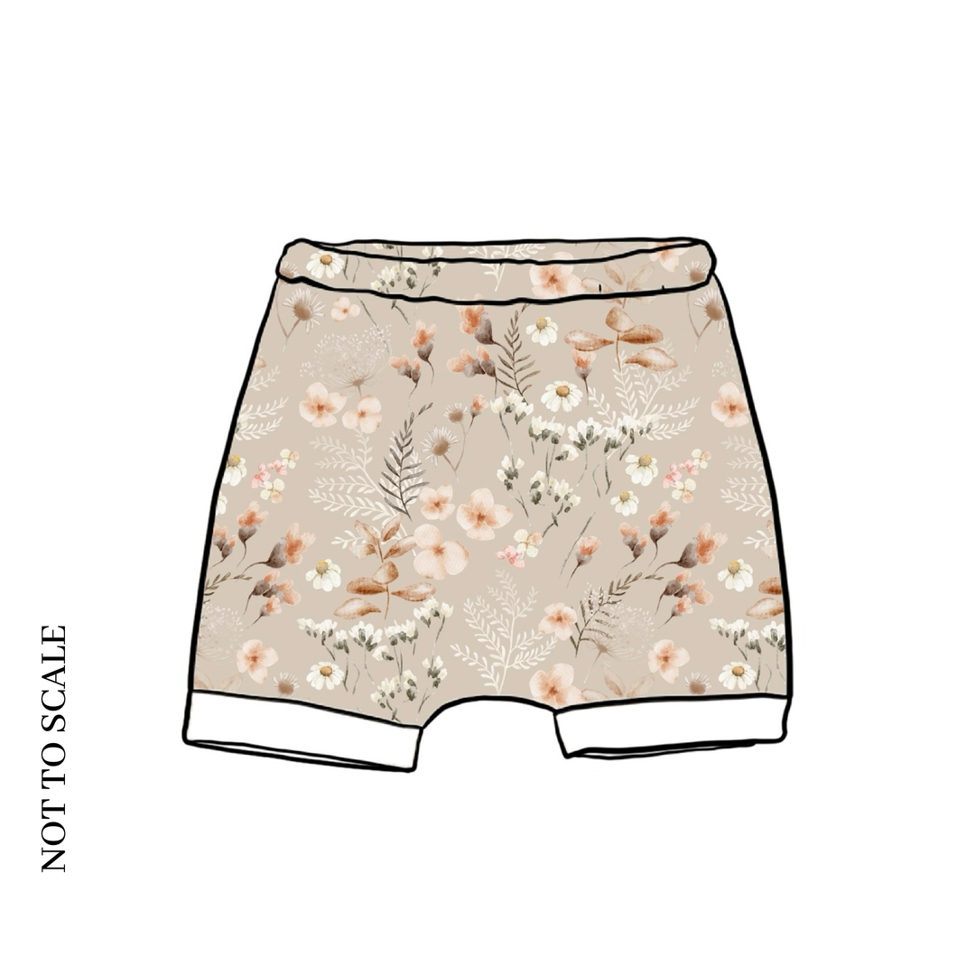 Wildflowers Rolled Shorts