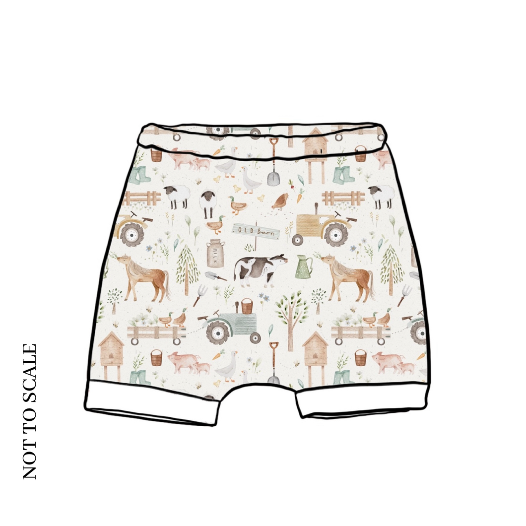 Farmyard Rolled Shorts