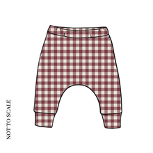 Load image into Gallery viewer, Berry Gingham Harems
