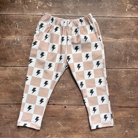 Lightning Chequers Toddler & Child Pocket Trousers