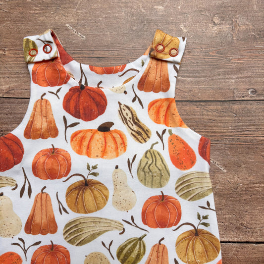 Autumn Squashes Child & Baby Bloomer Romper