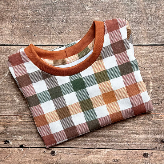 Autumn Plaid Child & Baby T-Shirt