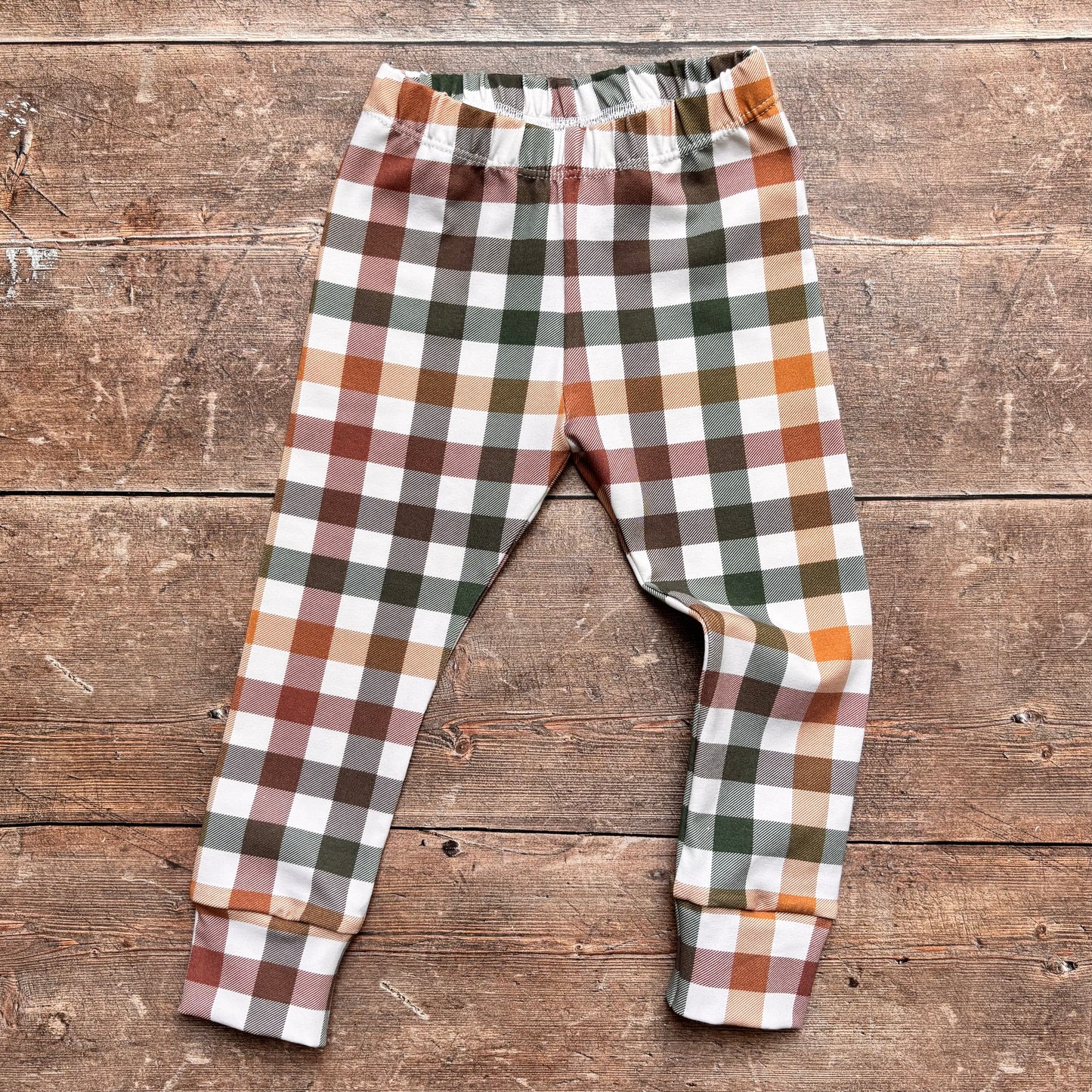 Autumn Plaid Toddler & Child Leggings