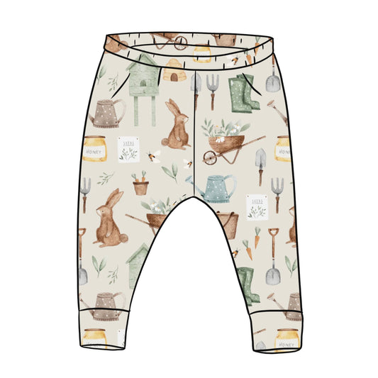 Bunny Allotment Leggings 18-24m