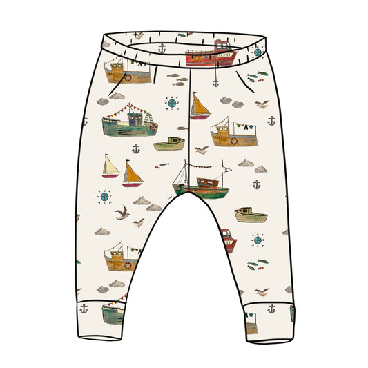 Fishing Boats Toddler & Child Leggings