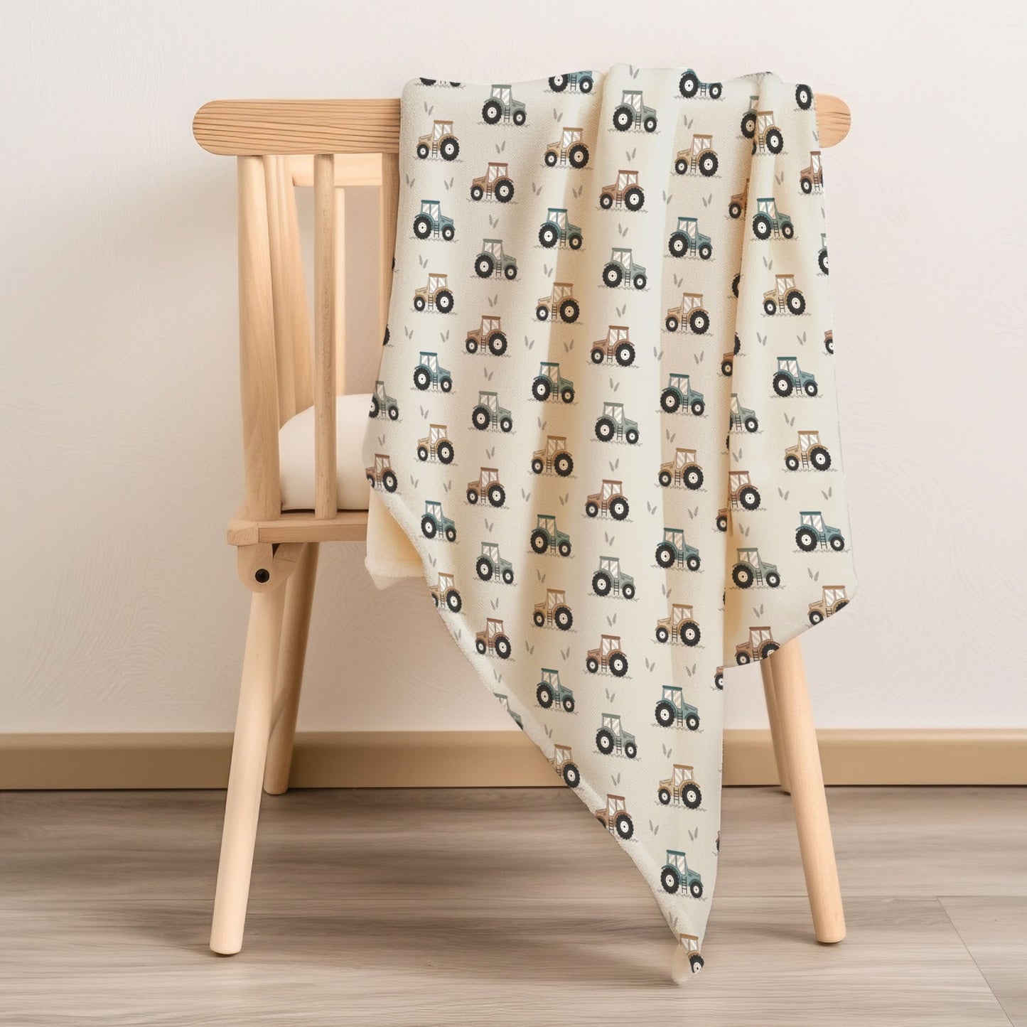 Little Tractors Child & Baby Snuggle Blanket
