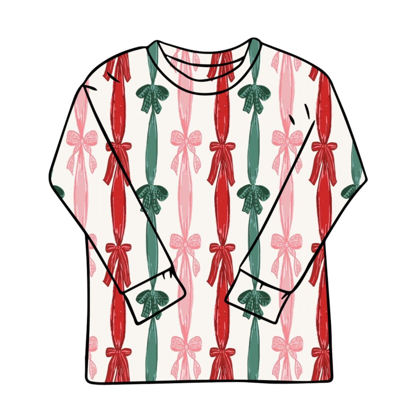Ribbons & Bows Child & Baby Long Sleeve T-Shirt