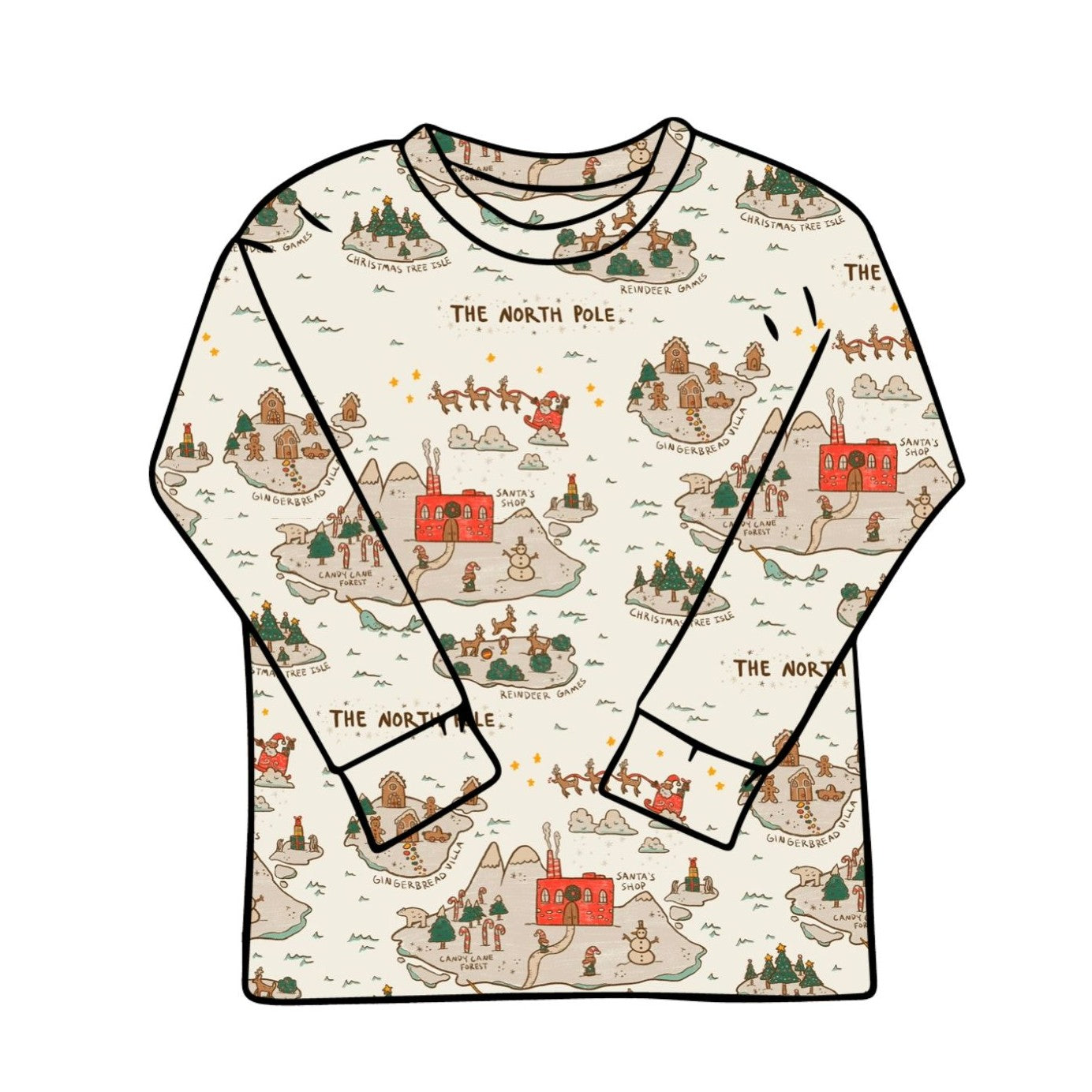 North Pole Child & Baby Long Sleeve T-Shirt