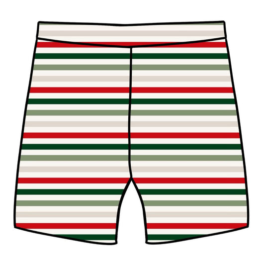 Christmas Stripes Child & Baby Lounge Shorts
