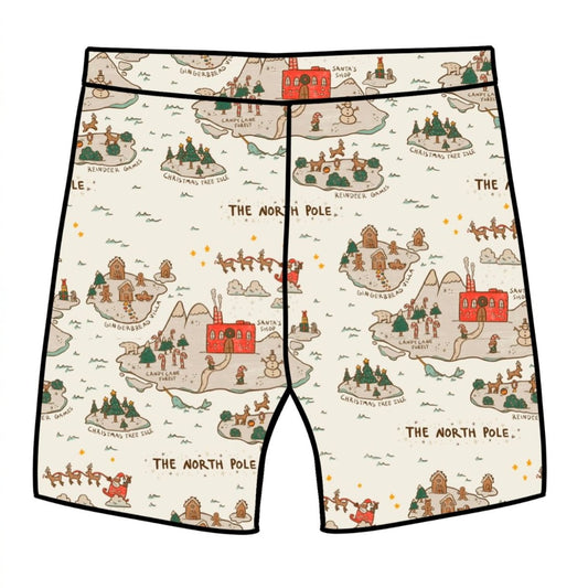 North Pole Child & Baby Lounge Shorts