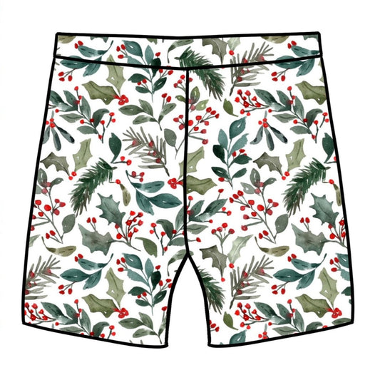 Winter Berries Child & Baby Lounge Shorts