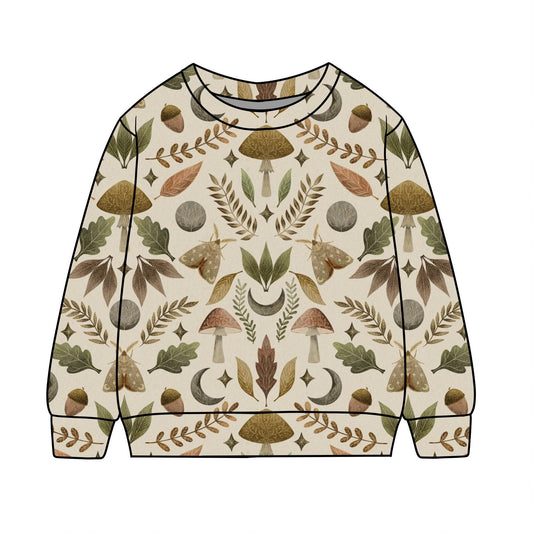 Moth & Moon Child & Baby Sweatshirt