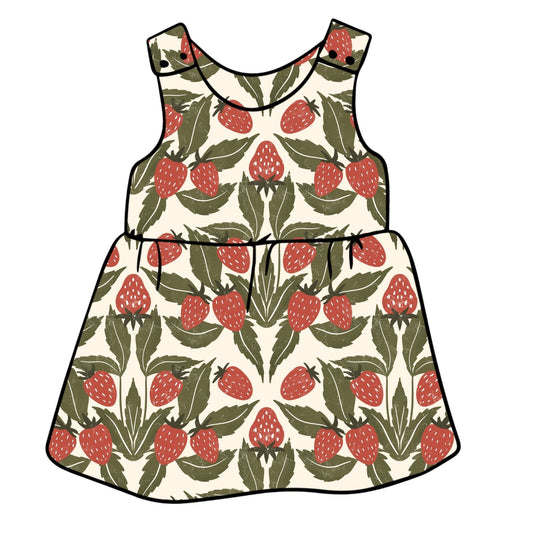 Strawberry Fields Child & Baby Pinafore Dress
