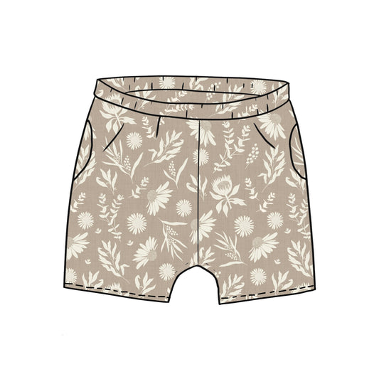 Linen Meadow Toddler & Child Pocket Shorts