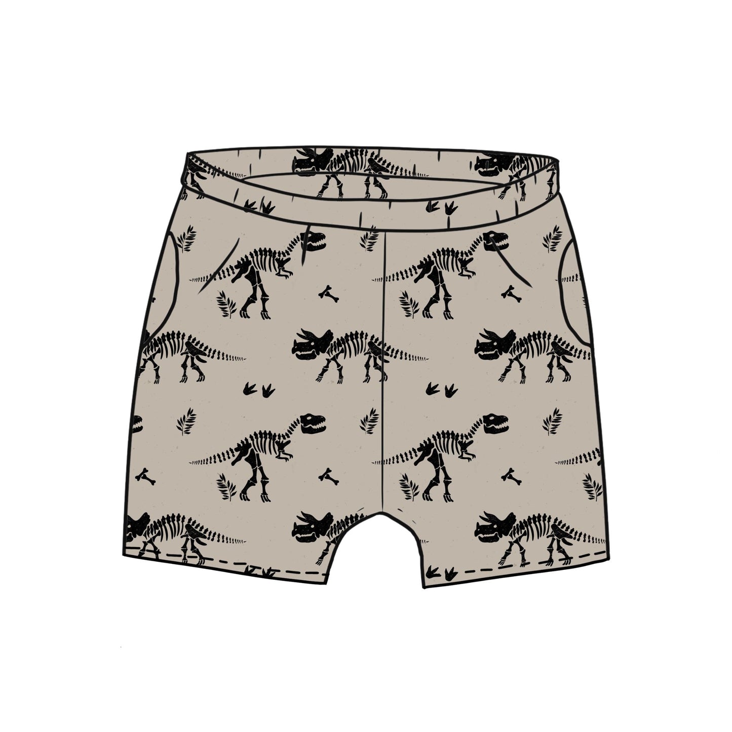Dino Dig Toddler & Child Pocket Shorts