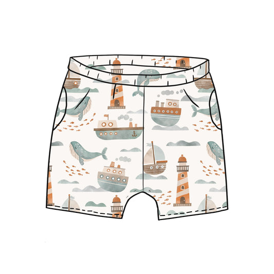 At Sea Toddler & Child Pocket Shorts