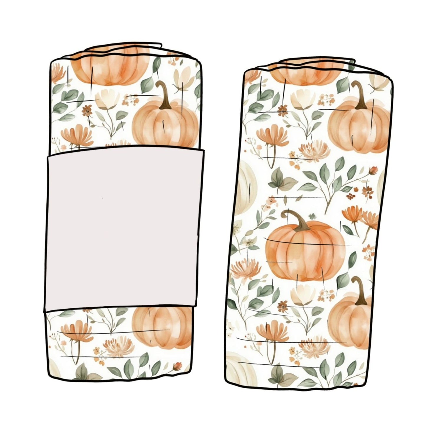 Pumpkin Patch Baby & Toddler Muslin Swaddle Blanket