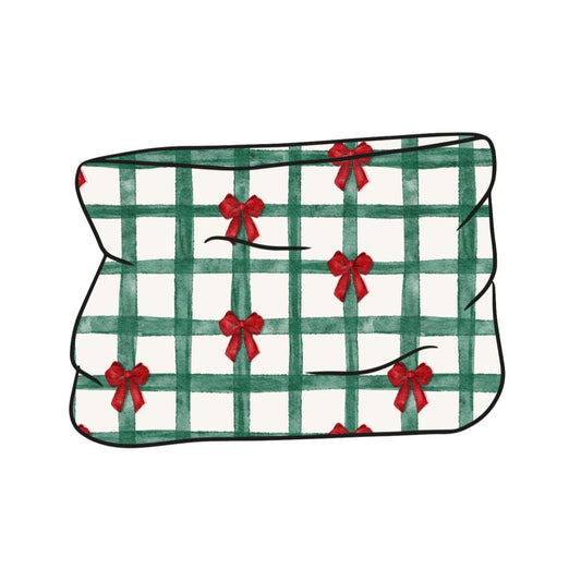 Christmas Gingham Child & Baby Snood