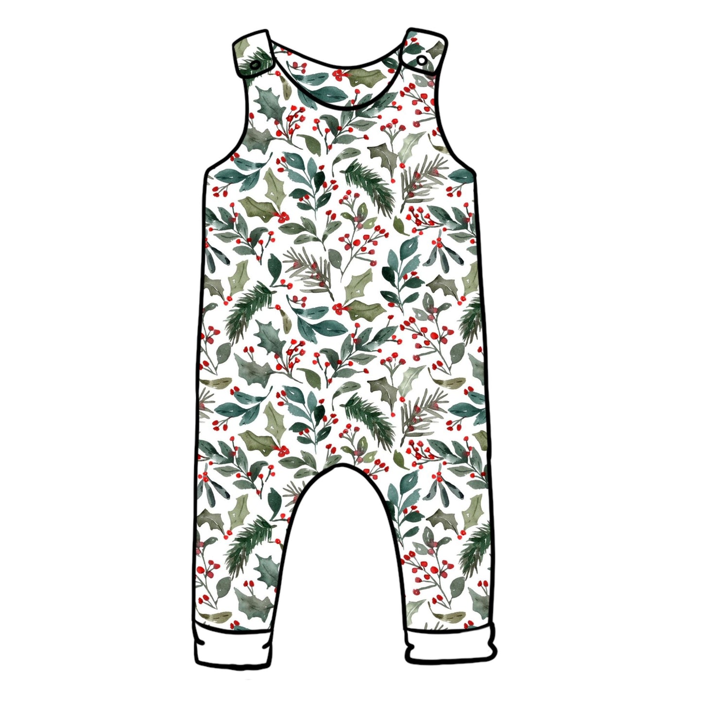 Winter Berries Child & Baby Romper