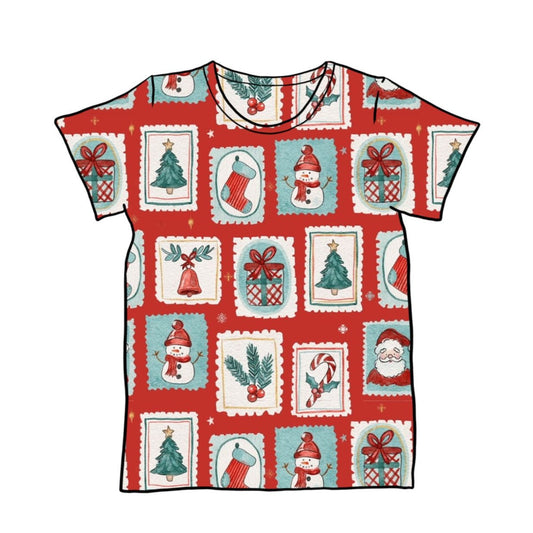 Christmas Stamps Child & Baby T-Shirt