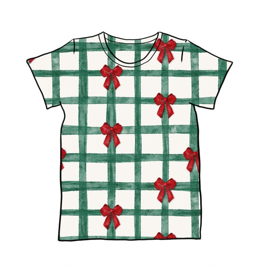 Christmas Gingham Child & Baby T-Shirt