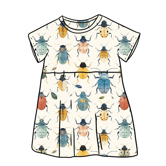 Bright Bugs Child & Baby Sleeved Dress - 3 options