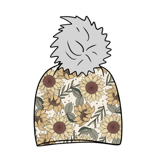 Sunflower Meadow Toddler & Child Bobble Hat