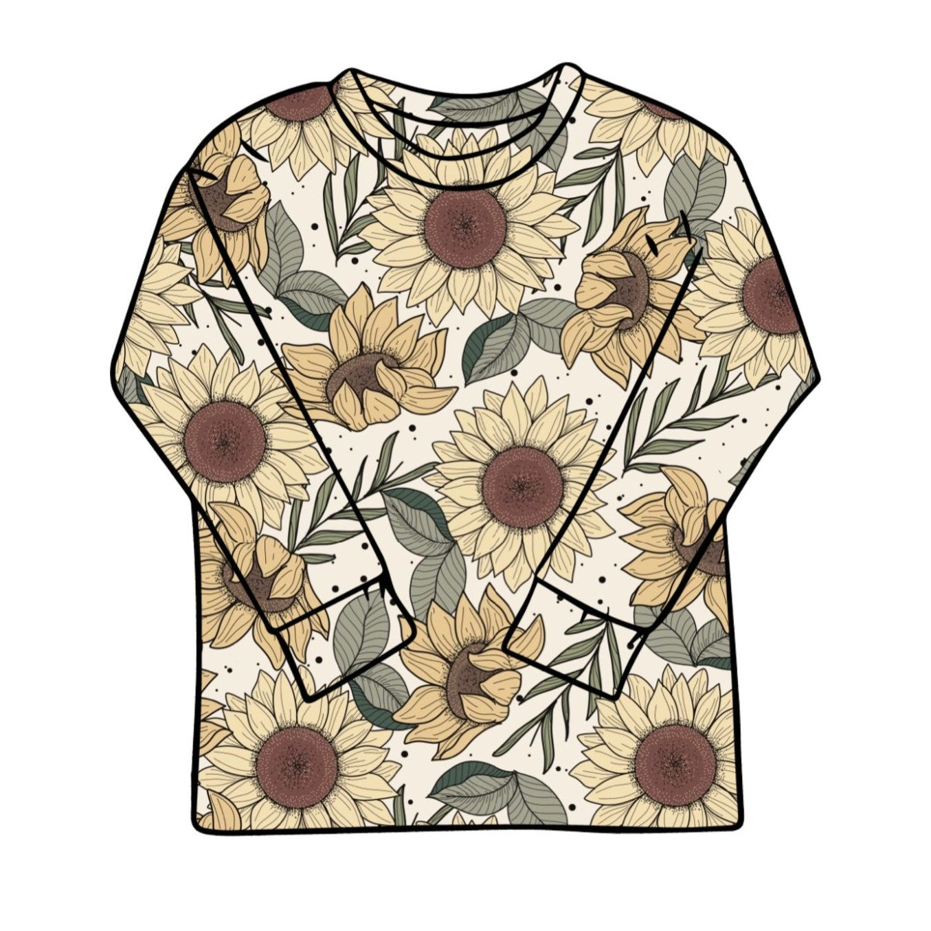 Sunflower Meadow Child & Baby Long Sleeve T-Shirt