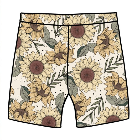 Sunflower Meadow Baby & Child Lounge Shorts