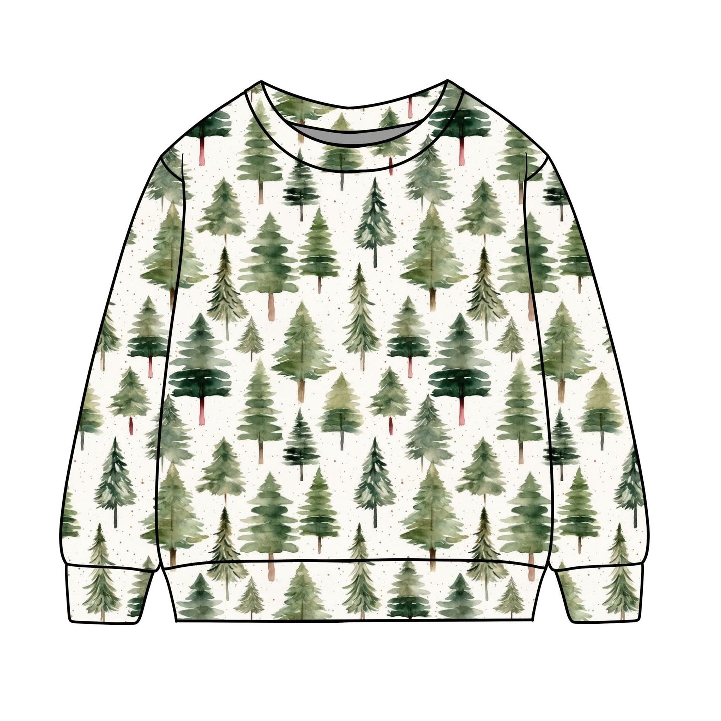 Scandi Woodland Child & Baby Sweatshirt