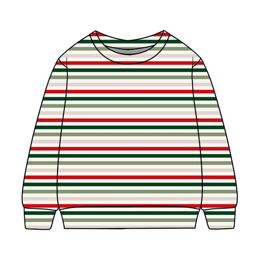 Christmas Stripes Child & Baby Sweatshirt