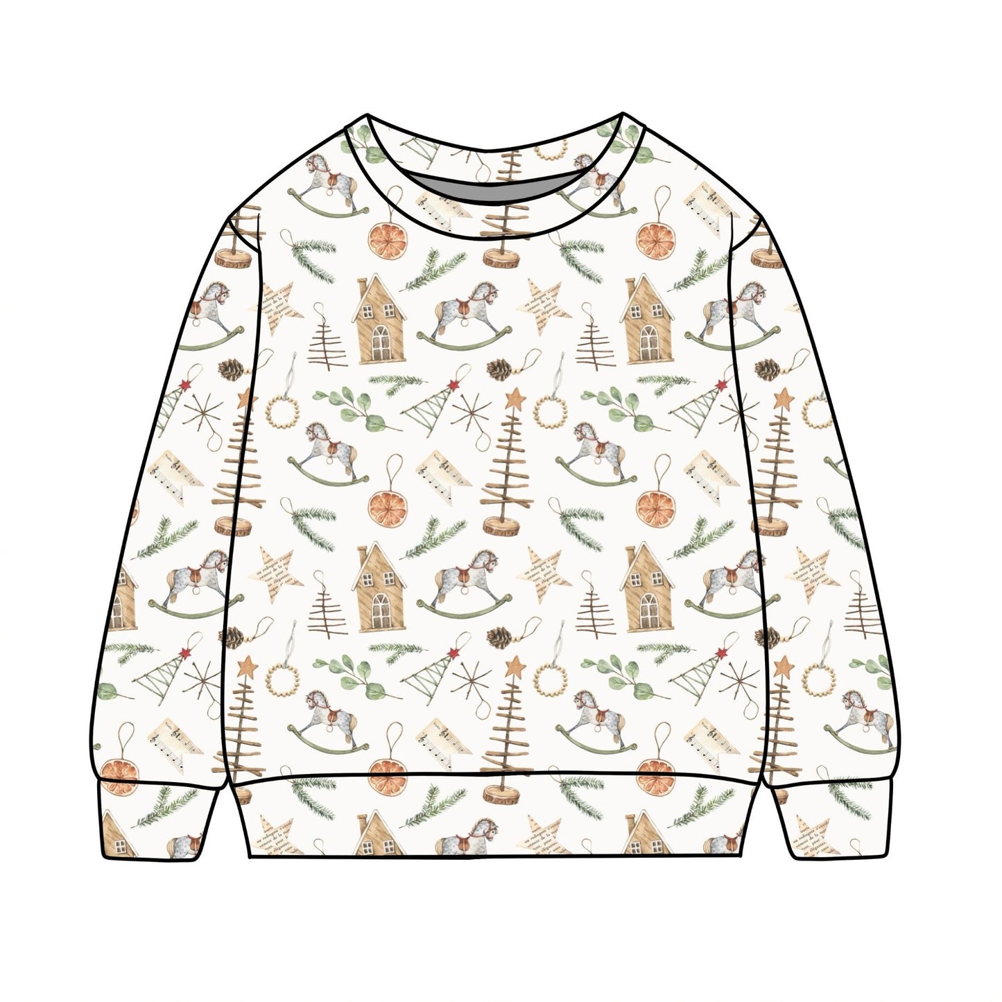 Scandi Christmas Child & Baby Sweatshirt