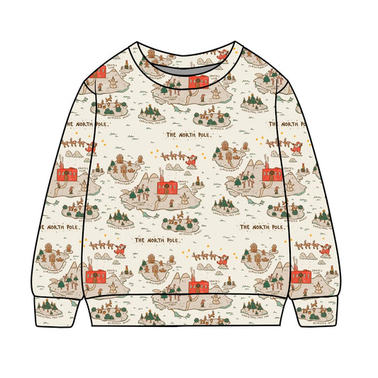 North Pole Child & Baby Sweatshirt