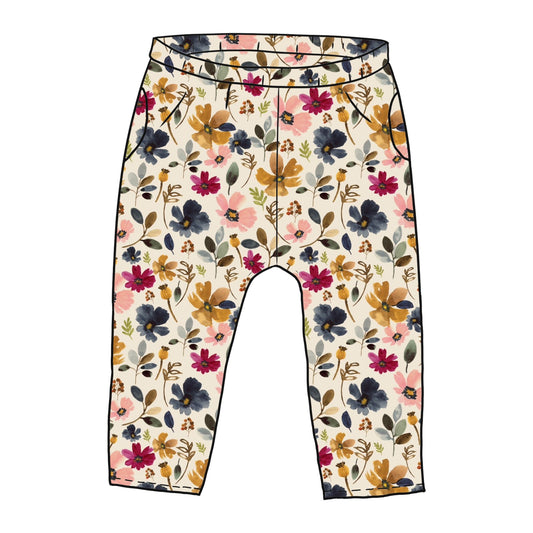Wild Floral Toddler & Child Pocket Trousers