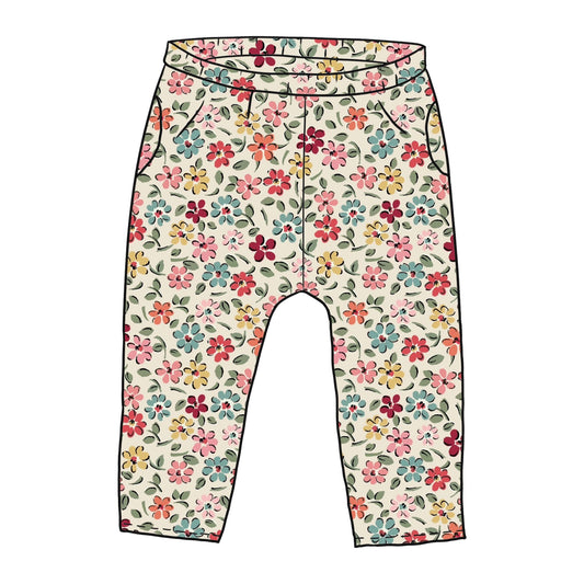 Ditsy Floral Toddler & Child Pocket Trousers