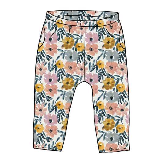 Sunny Blooms Toddler & Child Pocket Trousers
