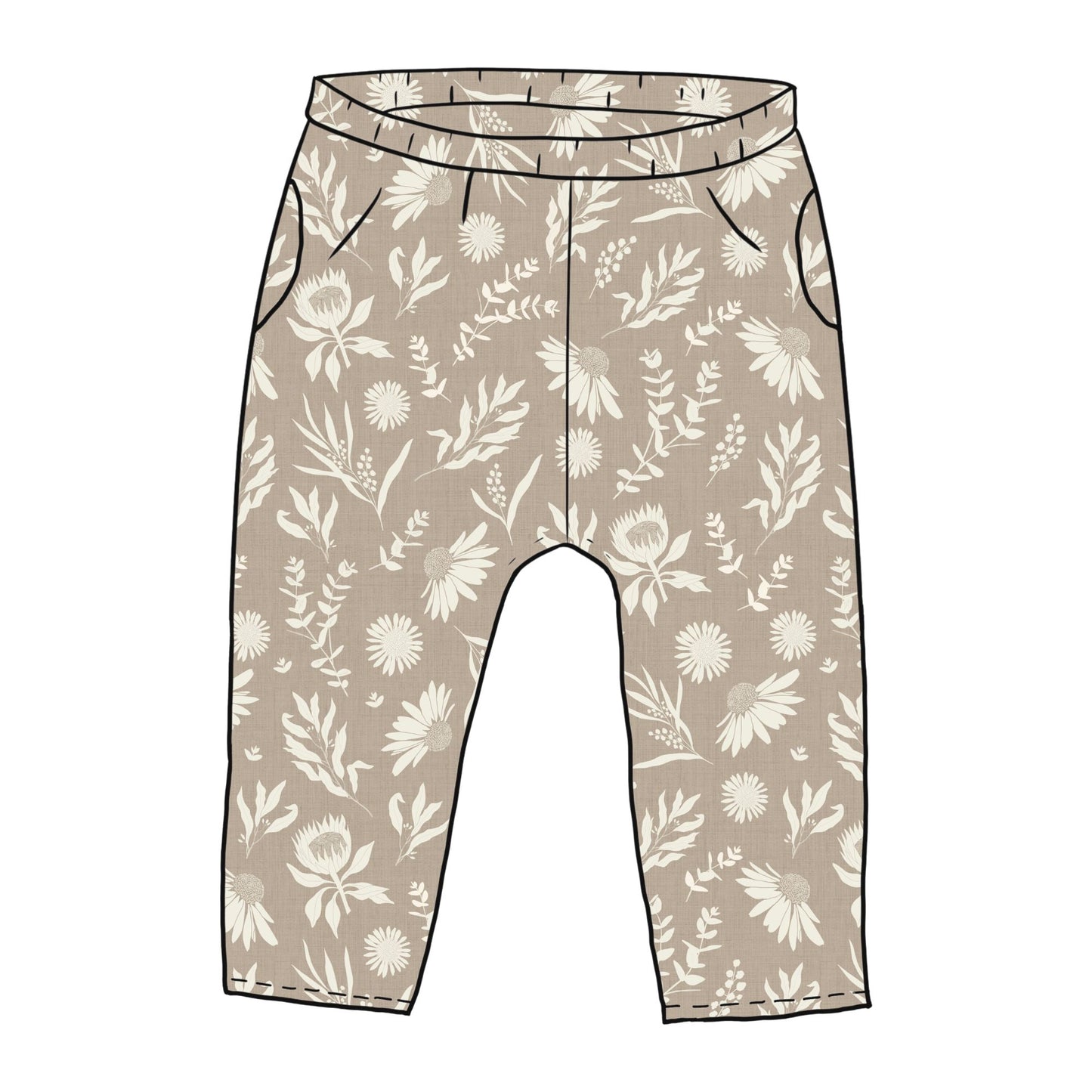 Linen Meadow Toddler & Child Pocket Trousers