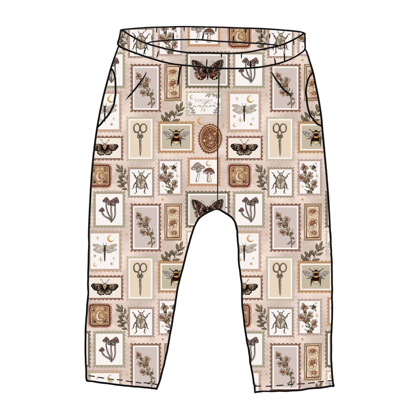 Botany Stamps Toddler & Child Pocket Trousers