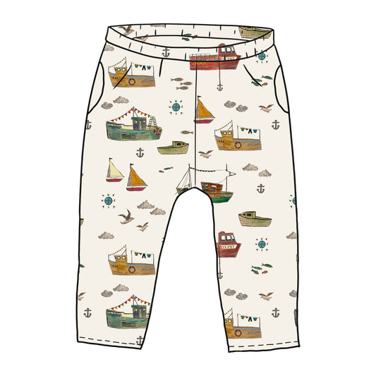 Fishing Boats Toddler & Child Pocket Trousers