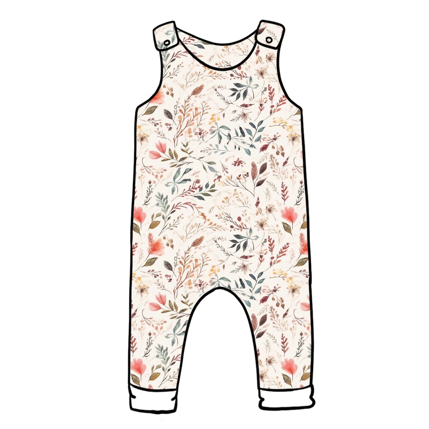 Wildflowers Child & Baby Full Length Romper